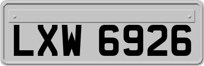 LXW6926