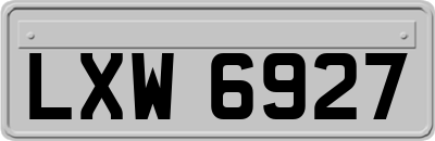 LXW6927