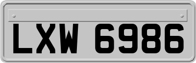 LXW6986