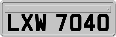 LXW7040