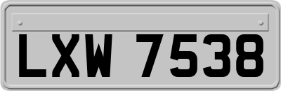LXW7538