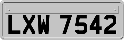 LXW7542