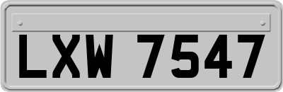 LXW7547