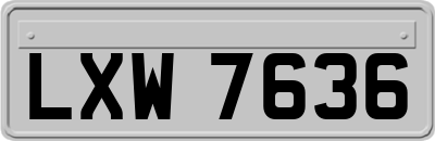 LXW7636