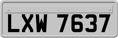 LXW7637