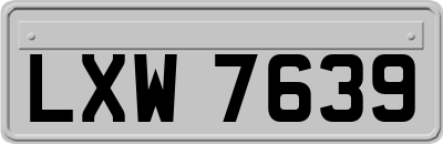 LXW7639