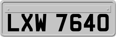 LXW7640