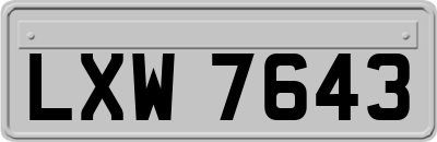 LXW7643