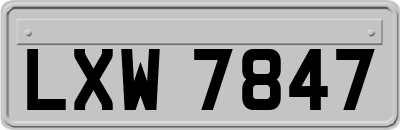 LXW7847