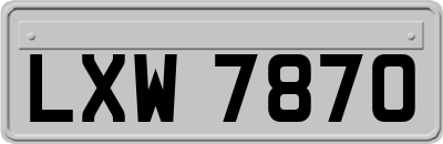 LXW7870