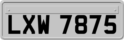 LXW7875