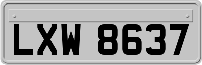 LXW8637