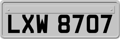 LXW8707