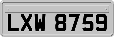 LXW8759