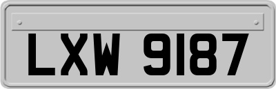 LXW9187