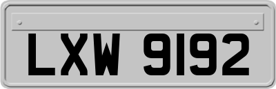 LXW9192