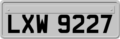 LXW9227