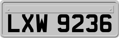 LXW9236