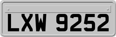 LXW9252