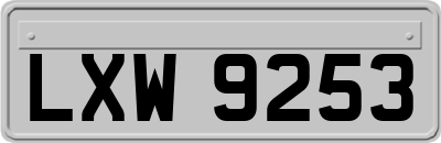 LXW9253