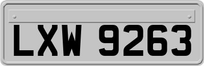 LXW9263