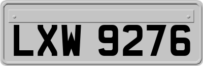LXW9276