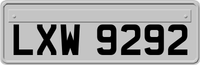 LXW9292