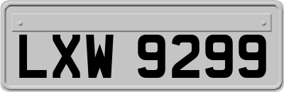 LXW9299