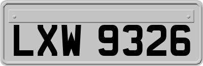 LXW9326
