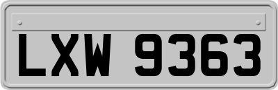 LXW9363