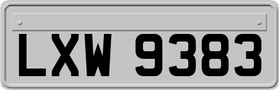 LXW9383