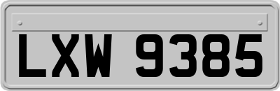 LXW9385
