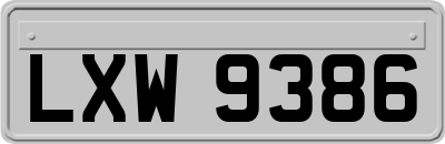 LXW9386