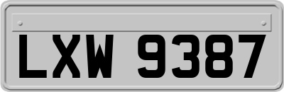 LXW9387