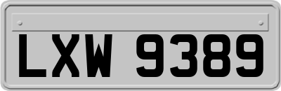 LXW9389