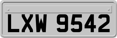 LXW9542