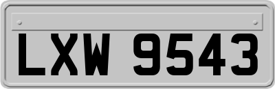 LXW9543