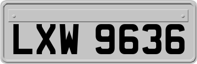 LXW9636
