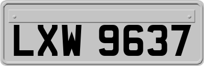 LXW9637