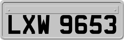 LXW9653