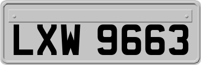 LXW9663