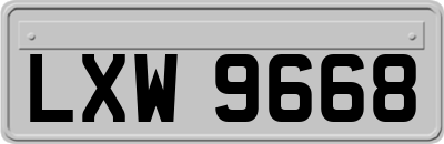 LXW9668