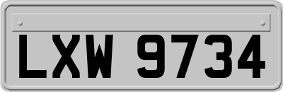 LXW9734