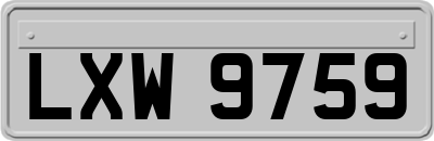 LXW9759