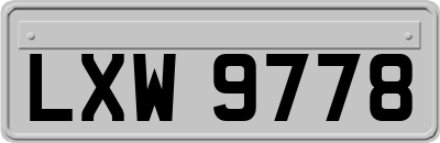 LXW9778