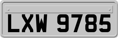 LXW9785