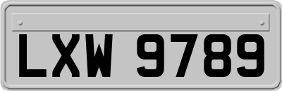 LXW9789