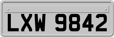 LXW9842