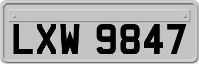 LXW9847