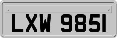 LXW9851